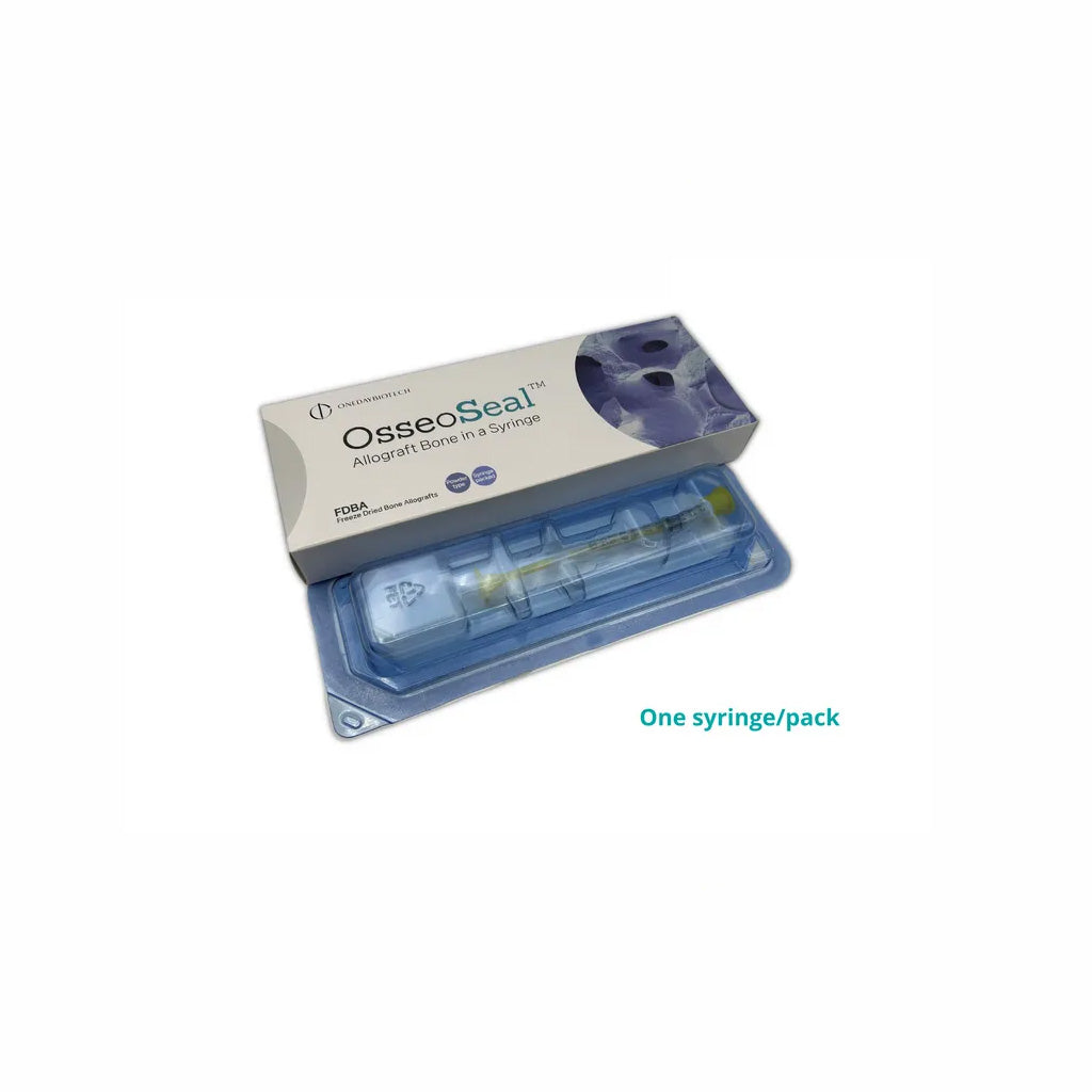 OsseoSeal Mineralized Cortico-Cancellous (50/50) Bone in Syringe [0.3cc]