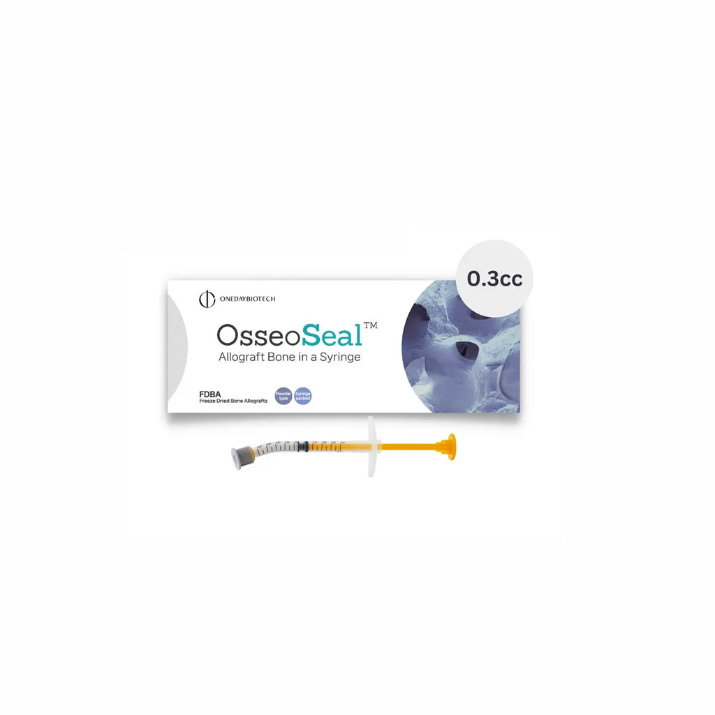 OsseoSeal Mineralized Cortico-Cancellous (50/50) Bone in Syringe [0.3cc]