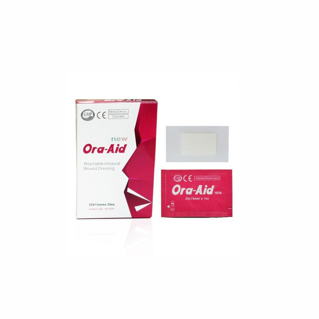 Ora-Aid Intra-Oral Wound Dressing 15mm x 25mm
